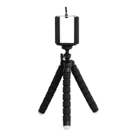   Mini trepied universal pentru telefoane si camere foto, negru