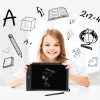 Tableta grafica pentru scris si desenat cu stylus, display LCD 8.5 inch, negru/rosu