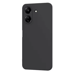   Husa Xiaomi Redmi 13C, Luxury Silicone, protectie camera, catifea in interior, neagra