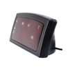 Ceas digital LED 909-A, alarma, afisare calendar si temperatura, negru