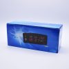 Ceas digital LED 909-A, alarma, afisare calendar si temperatura, negru