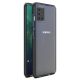 Husa Spring Case pentru Samsung Galaxy M51, TPU transparent cu margini negre