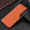 Husa Samsung Galaxy A02s Eco Leather Case, functie stand, portocalie