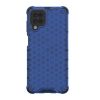 Husa Honeycomb pentru Samsung Galaxy A12, albastra