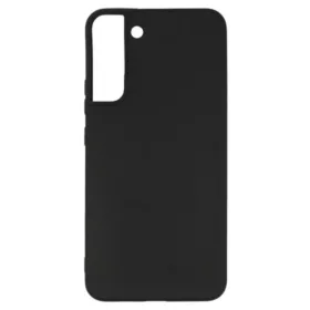   Husa Samsung Galaxy S22, Luxury Silicone, catifea in interior, neagra