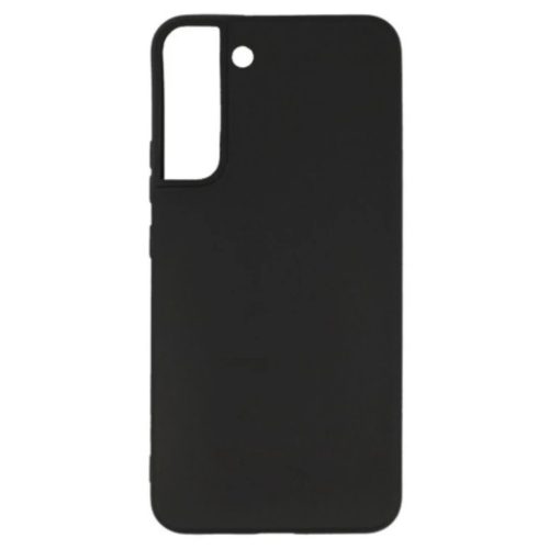 Husa Samsung Galaxy S22, Luxury Silicone, catifea in interior, neagra
