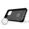 Husa Armor Case pentru Apple iPhone 13 Pro, hibrid (TPU + Plastic), argintie