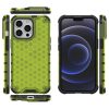 Husa Iphone 13 Pro, HoneyComb armor, verde