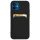 Husa Apple iPhone 13 Mini, Card Case, protectie camera, buzunar pentru carduri/cartele, neagra