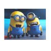 Puzzle 80 piese, 20 x 15 cm, personaje Minions, model 6