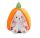 Jucarie de plus reversibila iepuras, Happy Bunny, morcov, 25 cm