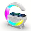 Boxa Bluetooth BT-2301 (LED RGB, AUX, USB, FM, microSD), incarcare wireless