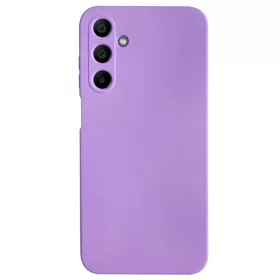   Husa Samsung Galaxy A36, Luxury Silicone, protectie camera, catifea in interior, mov