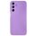 Husa Samsung Galaxy A36, Luxury Silicone, protectie camera, catifea in interior, mov