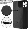 Husa Apple iPhone 14 Pro Max, Luxury Silicone, catifea in interior, protectie camere, mov lila