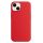 Husa Apple iPhone 15, Luxury Silicone, catifea in interior, rosie