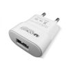 Incarcator casa cu port USB, 1000 mA, alb