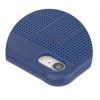 Husa de protectie pentru iPhone 7 / 8, silicon moale cu perforatii si curelusa sustinere telefon, albastru