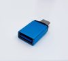 Adaptor OTG USB to Type C, albastru