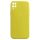 Husa Samsung Galaxy A12 Luxury Silicone, catifea in interior, protectie camere, galben