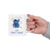 Cana ceramica personalizata, design I do what i want, 330 ml, alba