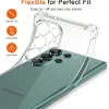 Husa Samsung Galaxy S24 Ultra, TPU transparent, intarituri in colturi, grosime 1,5 mm