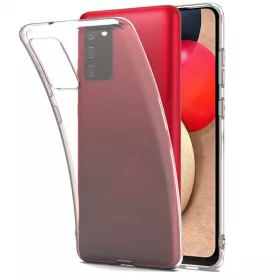   Husa de protecție Samsung Galaxy A02s, TPU transparent, grosime 2 mm