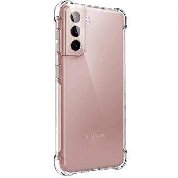   Husa Samsung Galaxy S22 TPU transparent, intarituri in colturi, grosime 1,5 mm