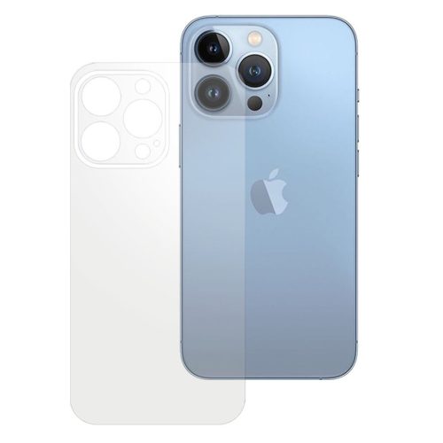 Folie TPU Apple iPhone 13 Pro, XO Hydrogel, HD/Mata, ultra subtire, regenerabila, transparenta - spate