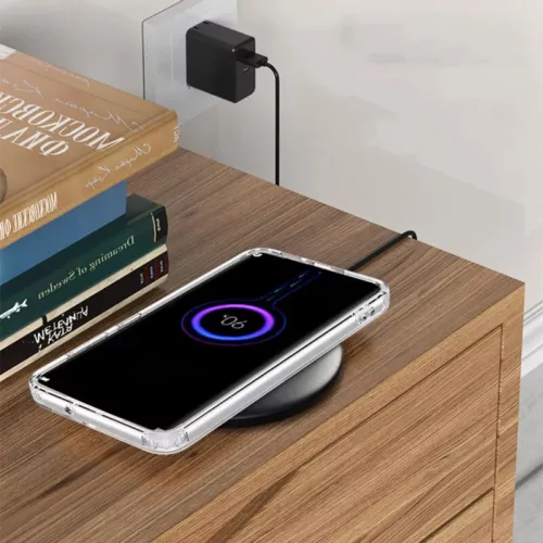 Husa protectie Samsung Galaxy S25 Ultra, compatibila MagSafe, hybrid PC + TPU, transparenta