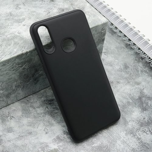 Husa Samsung Galaxy A20e, Matt TPU My Choice, silicon moale, protectie camere, neagra