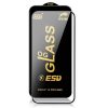 Folie sticla Apple iPhone 16e, Full Glue ESD, margini negre