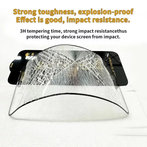 Folie sticla Apple iPhone 16e, Full Glue ESD, margini negre