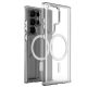 Husa protectie Samsung Galaxy S25 Ultra, Magsafe, SnapOn, AntiDrop, Acryl, transparenta
