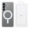 Husa protectie Samsung Galaxy S25 Ultra, Magsafe, SnapOn, AntiDrop, Acryl, transparenta