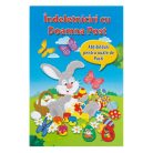Carte de activitati Indeletniciri cu Doamna Post, include 36 de autocolante pentru oua