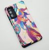 Husa Samsung Galaxy S20 FE Colorful Case, TPU flexibil printat, Feathers