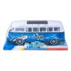Jucarie autobuz de oras, friction, alb/bleu