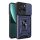 Husa protectie Motorola Edge 50 Neo, Camshield Armor, inel sustinere, protectie camera, albastra