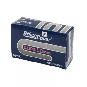   Agrafe birou Office Cover AS-04 RC10, metalice, 50 mm, argintii, cutie 100 buc