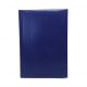 Agenda A5 nedatata Herlitz 9479810, 224 pagini, coperta buretata albastra