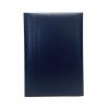 Agenda A5 nedatata Herlitz 9479810, 224 pagini, coperta buretata albastra petrol