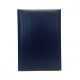 Agenda A5 nedatata Herlitz 9479810, 224 pagini, coperta buretata albastra petrol