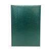 Agenda A5 nedatata Herlitz 9479810, 224 pagini, coperta buretata verde