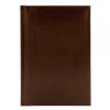 Agenda A5 nedatata Herlitz 9479810, 224 pagini, coperta buretata maro