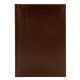 Agenda A5 nedatata Herlitz 9479810, 224 pagini, coperta buretata maro