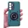 Husa Samsung Galaxy A14, Rotating Bracket, protectie camera, prindere magnetica, verde
