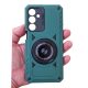 Husa Samsung Galaxy A26, Rotating Bracket, protectie camera, prindere magnetica, verde