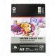 Bloc de desen A3 Pigna, Acuarele, 24 file, 200g/mp, cu spira