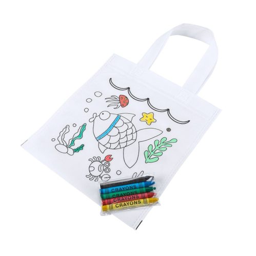 Sacosa mica de colorat pentru copii